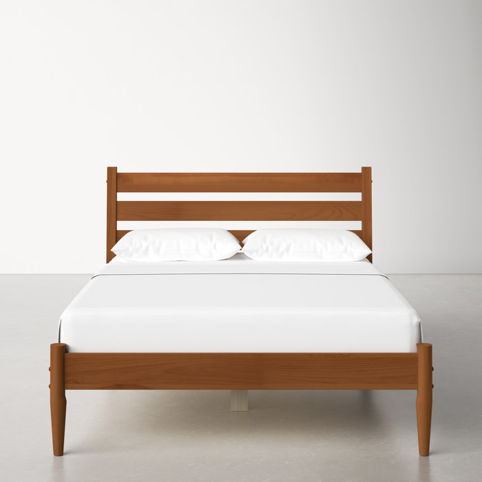 AllModern Grady Queen Size Solid Wood Bed & Reviews | Wayfair